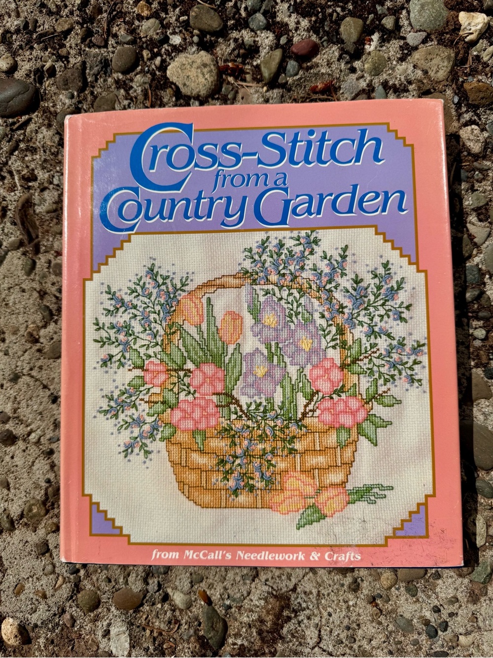 Cross-stitch From A Country Garden Vintage Book
